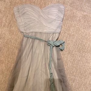 Designer strapless, bustier cocktail, party dress